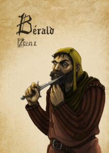 Bérald brigand barbe